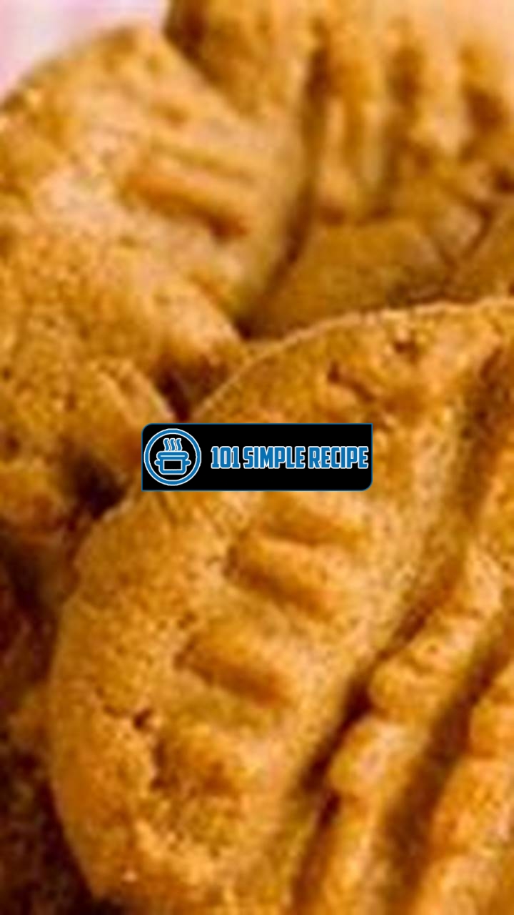 Irresistible Paula Deen Peanut Butter Cookies | 101 Simple Recipe