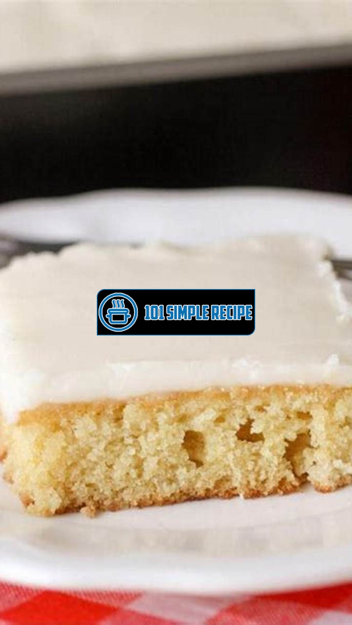 Discover the Irresistible Flavors of Paula Deen Sheet Cake | 101 Simple Recipe