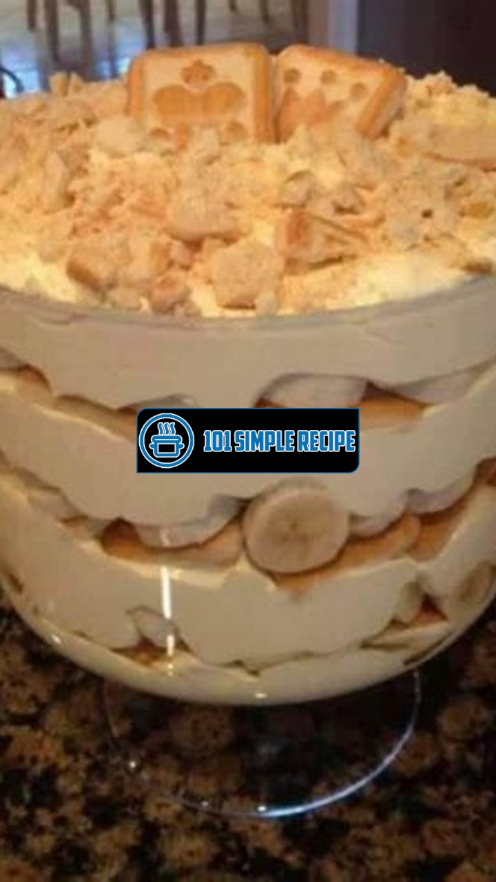Get Ready for a Tantalizing Twist on Banana Pudding with Paula Deen's Not Yo Mama's Banana Pudding | 101 Simple Recipe