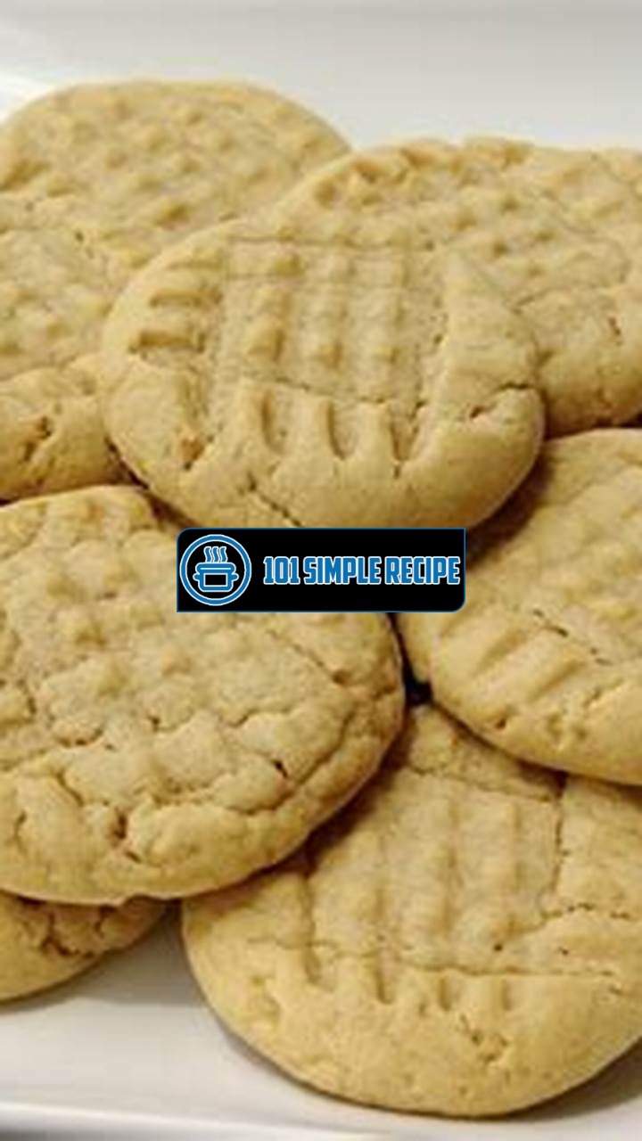 Irresistible Paula Deen's Peanut Butter Cookies | 101 Simple Recipe