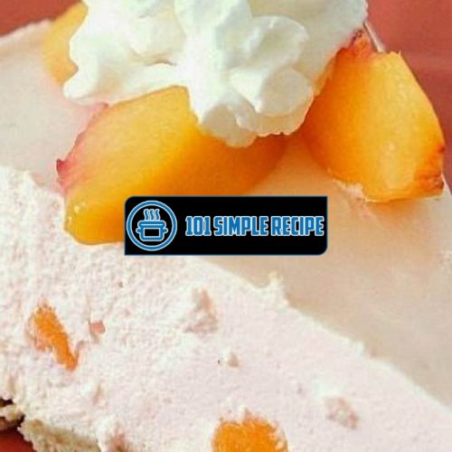 Create a Delicious Peach Cool Whip Pie Today! | 101 Simple Recipe