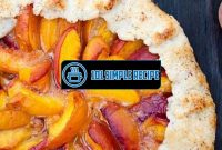 Indulge in a Decadent Peach Galette from Smitten Kitchen | 101 Simple Recipe