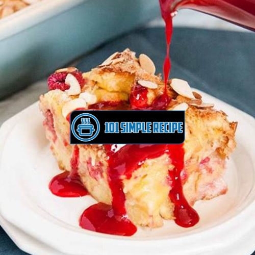 Indulge in a Delectable Peach Melba French Toast Casserole | 101 Simple Recipe