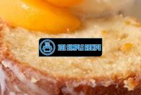 Delicious Peach Pound Cake Recipe for Unforgettable Desserts | 101 Simple Recipe