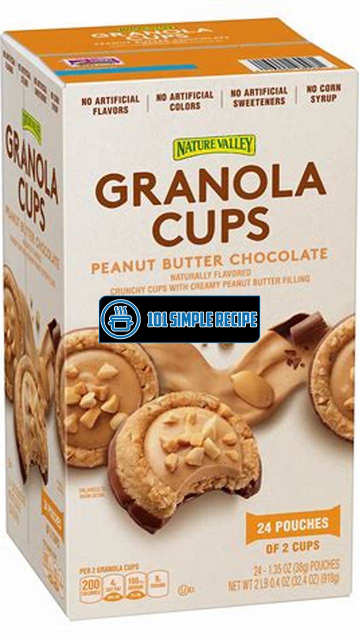 Indulge in Delicious Peanut Butter Chocolate Granola Cups | 101 Simple Recipe