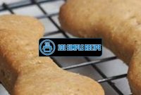 Delicious Peanut Butter Dog Biscuits Recipe UK | 101 Simple Recipe