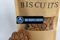 The Best Peanut Butter Dog Biscuits in the UK | 101 Simple Recipe
