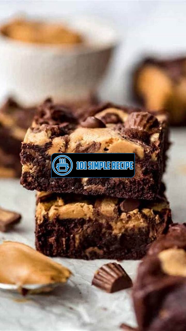 Indulge in Deliciously Easy Peanut Butter Swirl Brownies | 101 Simple Recipe