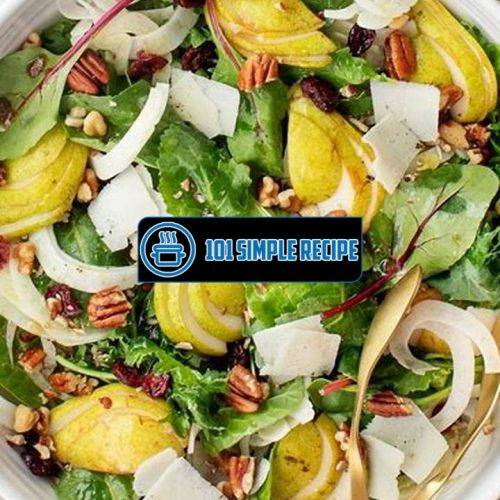 Explore Delicious Pear Salad Recipes on Food Network | 101 Simple Recipe