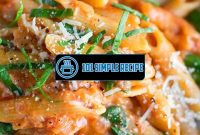 Delicious Homemade Penne Pasta Recipe | 101 Simple Recipe
