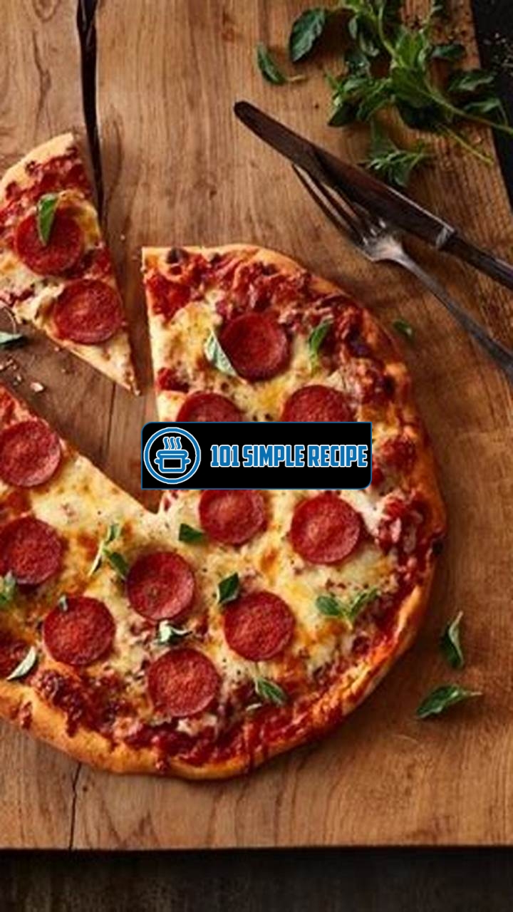 Master the Art of Making Flavorful Pepperoni Pizza Toppings | 101 Simple Recipe