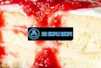 Master the Art of Making the Perfect Cheesecake | 101 Simple Recipe