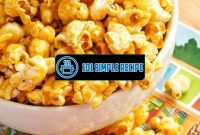 The Perfect Popcorn Recipe: A Delicious Snack for Movie Nights | 101 Simple Recipe