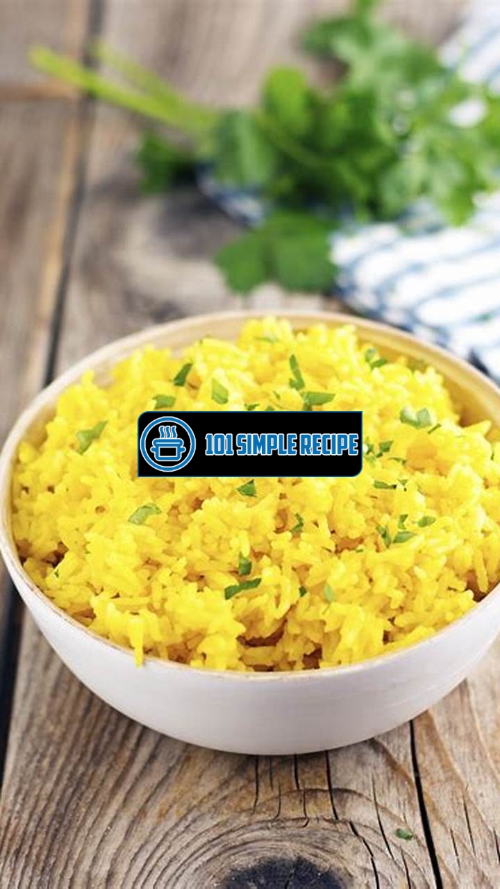 A Delicious Recipe for Perfect Yellow Rice | 101 Simple Recipe