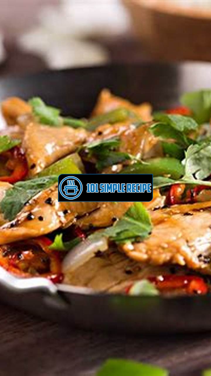 Delicious PF Changs Black Pepper Chicken Recipe | 101 Simple Recipe