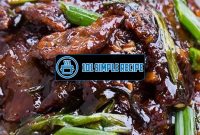 Discover the Scrumptious Flavors of PF Chang's Mongolian Beef | 101 Simple Recipe
