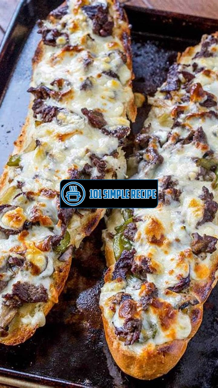 Indulge in the irresistible delight of Philly Cheesesteak Cheesy Bread | 101 Simple Recipe