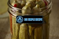Delicious Pickled Okra Recipe with Flavorful Pickling Spice | 101 Simple Recipe