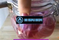 Master the Art of Making Pickled Red Onions | 101 Simple Recipe