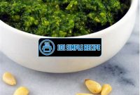 Delicious and Easy Pine Nut Pesto Recipe | 101 Simple Recipe