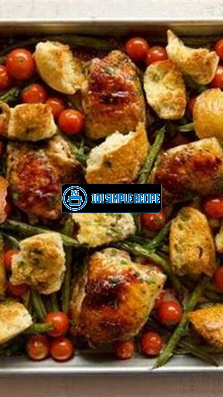 Pioneer Woman Baked Chicken Thighs with Green Beans and Tomatoes | 101 Simple Recipe
