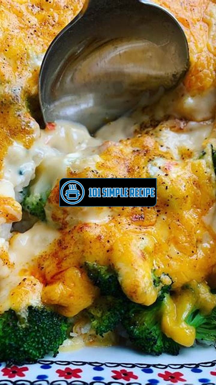 Delicious and Easy Pioneer Woman Chicken Broccoli Rice Casserole | 101 Simple Recipe