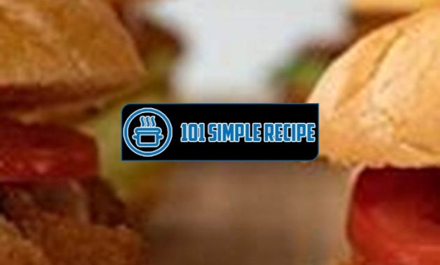 Indulge in Delicious Pioneer Woman Chicken Nuggets Sandwich | 101 Simple Recipe