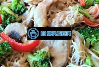 A Delicious Pioneer Woman Chicken Stir Fry Recipe | 101 Simple Recipe