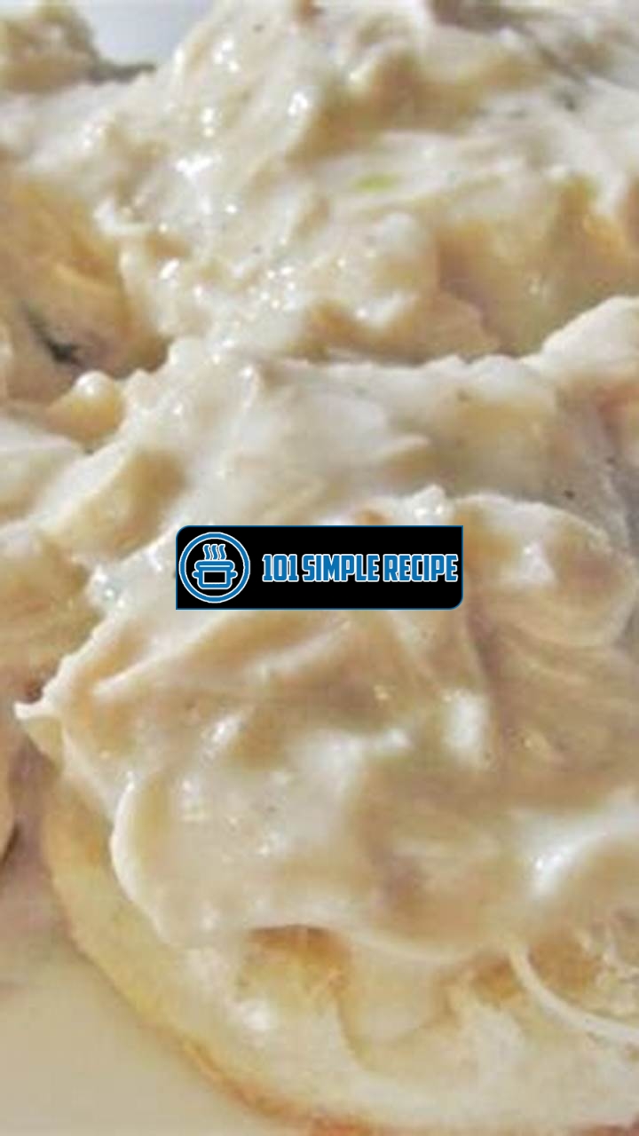 Delicious Pioneer Woman Creamed Chicken over Biscuits | 101 Simple Recipe