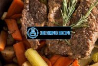 Master the Art of Cooking Pioneer Woman Rump Roast | 101 Simple Recipe