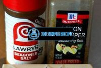 Master the Flavor Game with Pioneer Woman Seasoned Salt | 101 Simple Recipe