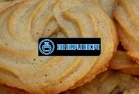 Delicious Piped Butter Cookies Recipe for Indulgent Baking | 101 Simple Recipe