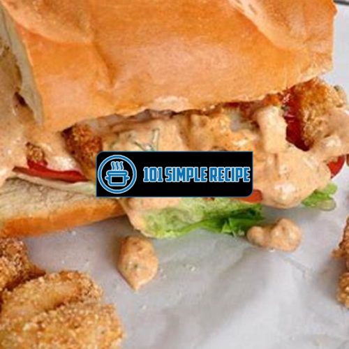 Create the Best Po' Boy Recipe with These Easy Steps | 101 Simple Recipe