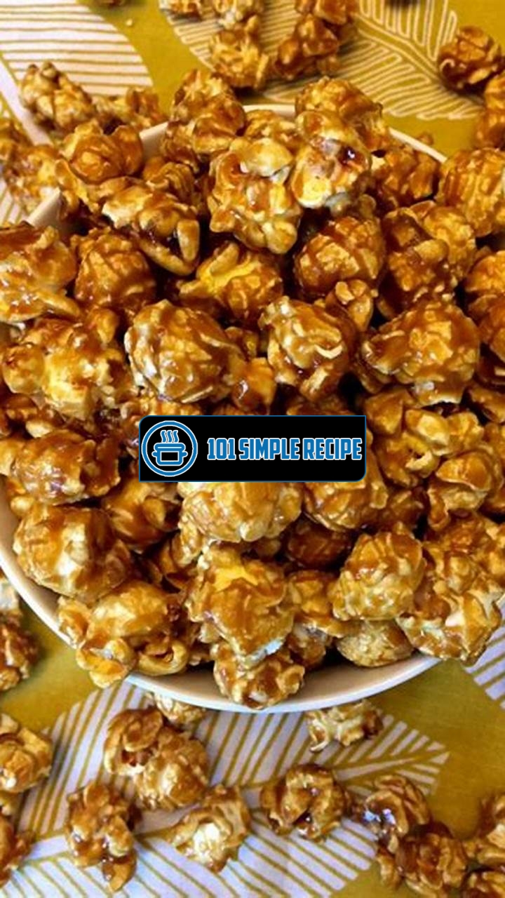 The Perfect Popcorn Recipe for Movie Night Delights | 101 Simple Recipe
