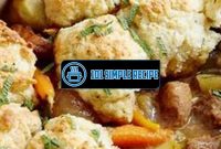 Delicious Pork and Cider Casserole with Dumplings | 101 Simple Recipe