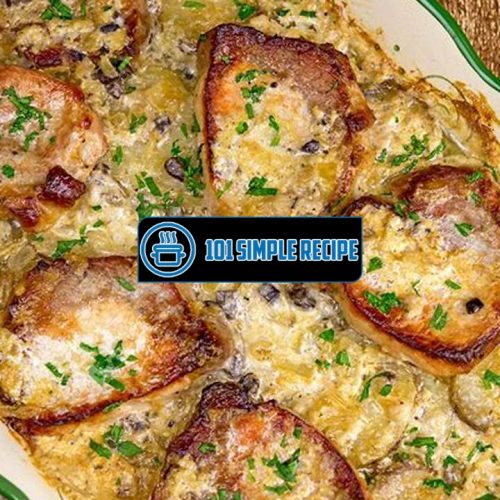 Delicious Pork Chop Scalloped Potato Casserole Recipe | 101 Simple Recipe