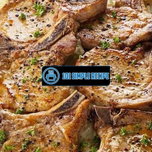 Pork Chops And Scalloped Potatoes With Cream Of Mushroom Soup | 101 Simple Recipe