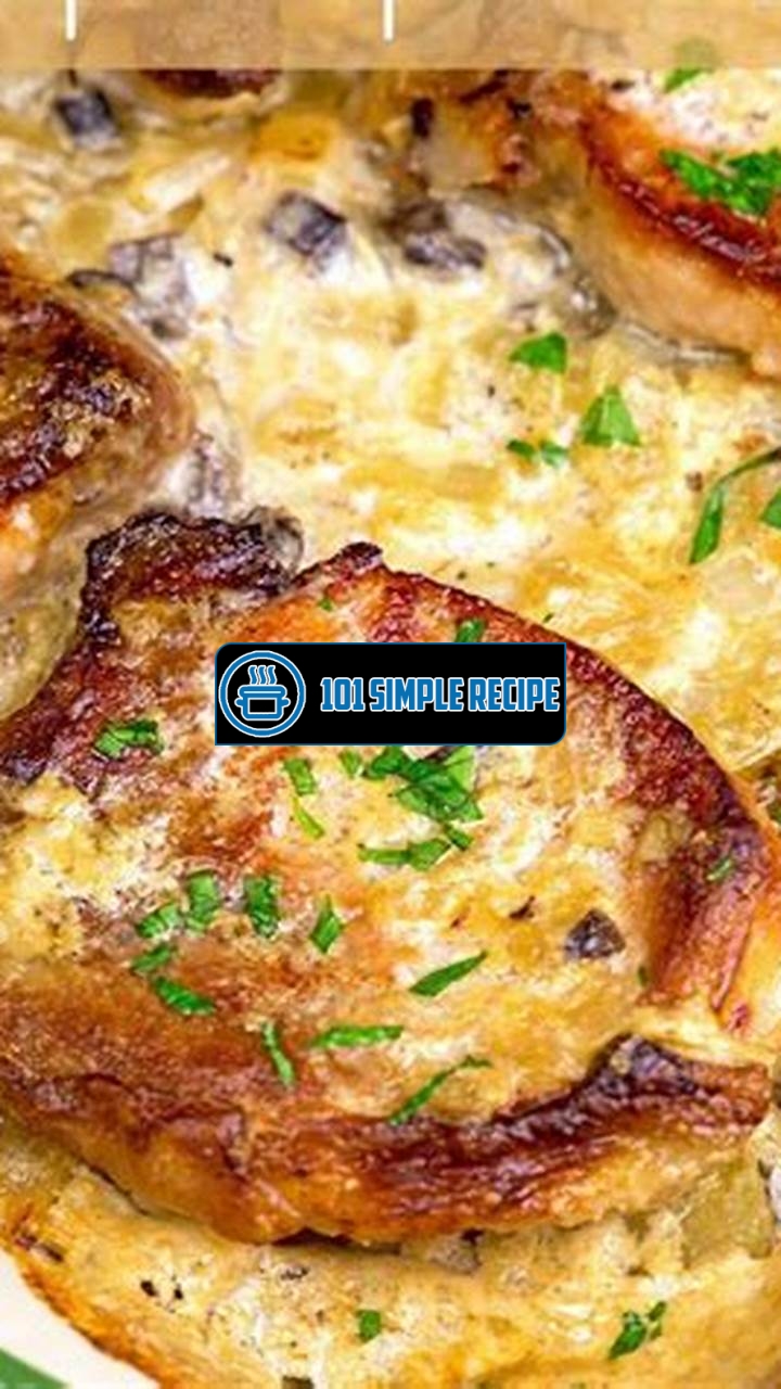 Delicious and Easy Pork Chops with Scalloped Potatoes image | 101 Simple Recipe