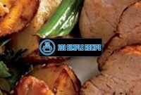 Discover the Mouthwatering Combination of Pork Loin with Roasted Potatoes | 101 Simple Recipe