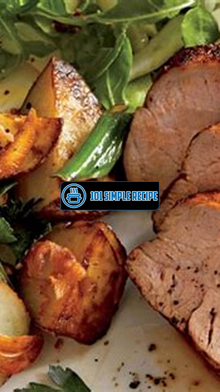 Discover the Mouthwatering Combination of Pork Loin with Roasted Potatoes | 101 Simple Recipe
