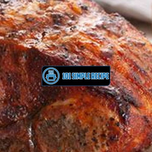 The Best Recipe for Pork Shoulder Roast | 101 Simple Recipe