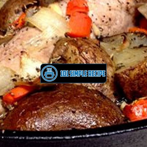 Pork Tenderloin And Potatoes In Cast Iron Skillet | 101 Simple Recipe