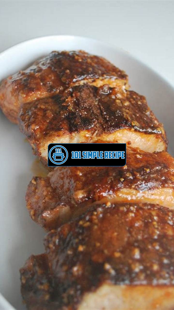 Delicious Pork Tenderloin with Cinnamon Brown Sugar Glaze | 101 Simple Recipe