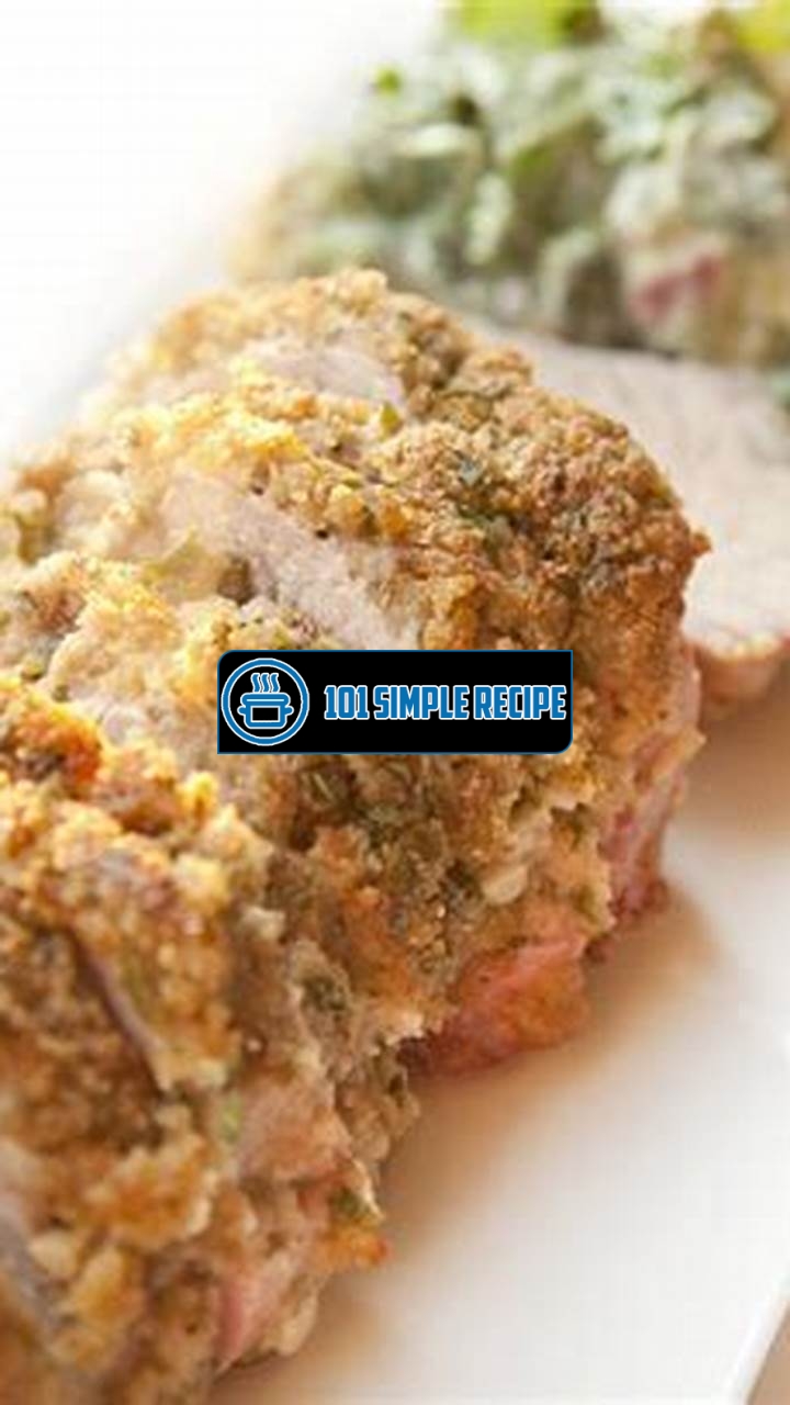 Delicious Crusted Pork Tenderloin Recipe | 101 Simple Recipe