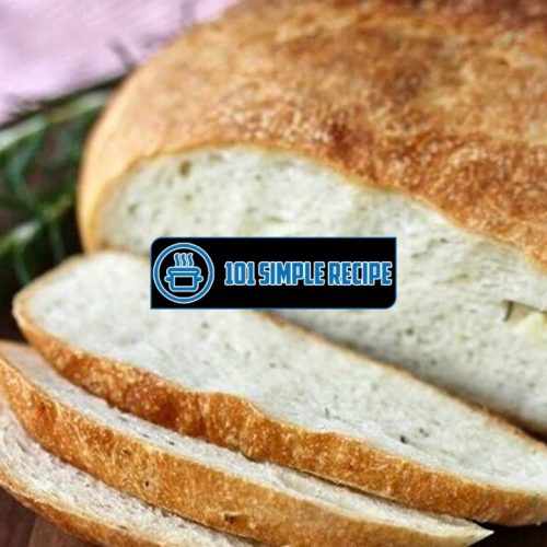 Savor the Irresistible Flavor of Potato and Rosemary Bread | 101 Simple Recipe