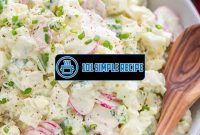 Delicious and Easy Potato Salad Recipe | 101 Simple Recipe