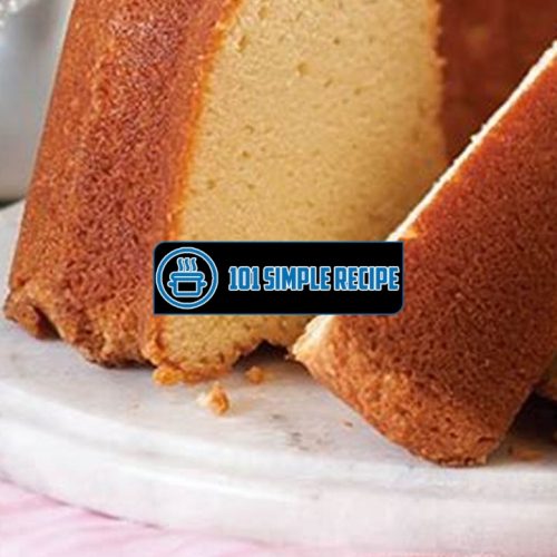 Indulge in Paula Deen's Irresistible Pound Cake Recipe | 101 Simple Recipe
