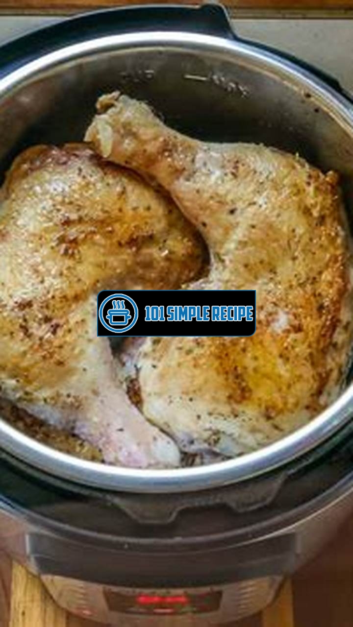 Effortlessly Cook Delicious Frozen Chicken Legs | 101 Simple Recipe