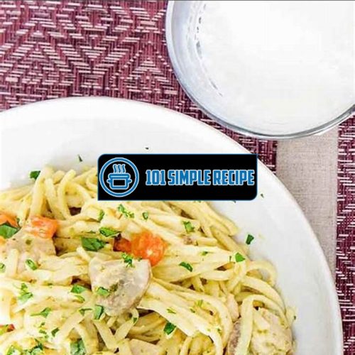 Delicious Pressure Cooker Pesto Chicken Tetrazzini Recipe | 101 Simple Recipe