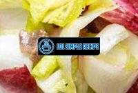 Discover the Delectable Provencal Endive Salad Recipe | 101 Simple Recipe